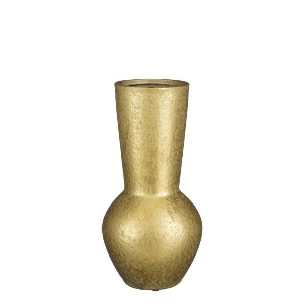 VASO CERAMICA D.18 CM H.35 CM -LORA- ORO VASO CERAMICA D.18 CM H.35 CM -LORA- ORO