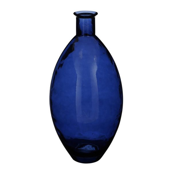 BOTTIGLIA VETRO D.29 CMH.59 CM -QIN- BLU BOTTIGLIA VETRO D.29 CMH.59 CM -QIN- BLU