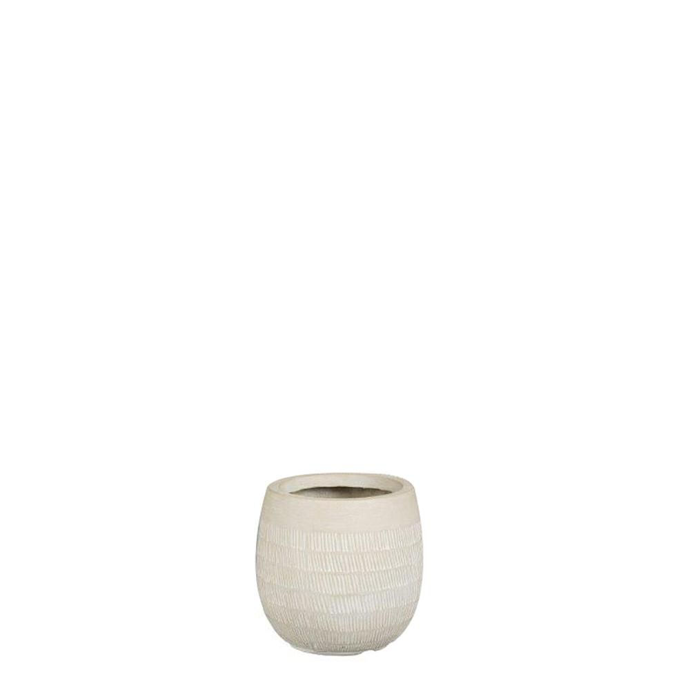 VASO POLIRESINA D.23,5 CM H.22,5 CM -ZEMBLA- BEIGE VASO POLIRESINA D.23,5 CM H.22,5 CM -ZEMBLA- BEIGE