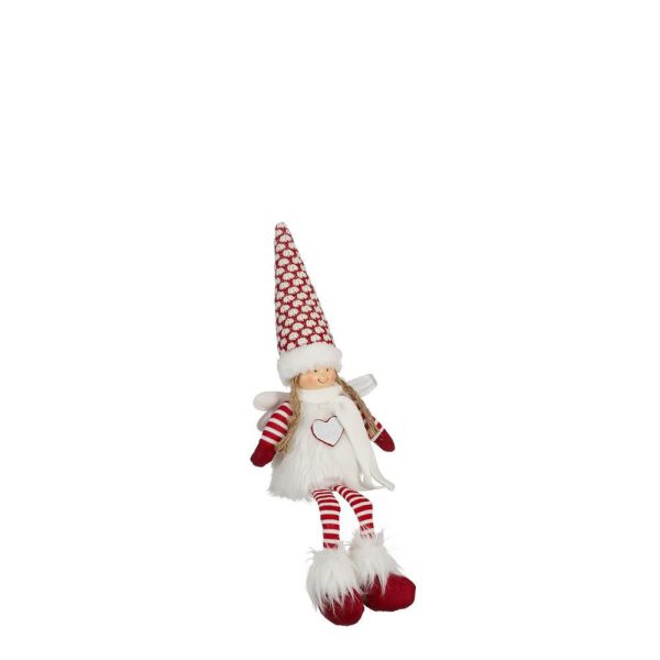 ANGELO TESSUTO 18X10 CMH.50 CM BIANCO/ROSSO ANGELO TESSUTO 18X10 CMH.50 CM BIANCO/ROSSO