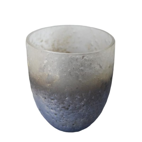 PORTATEALIGHT VETRO 4X9H10 CM GRGGIO FUMO PORTATEALIGHT VETRO 4X9H10 CM GRGGIO FUMO