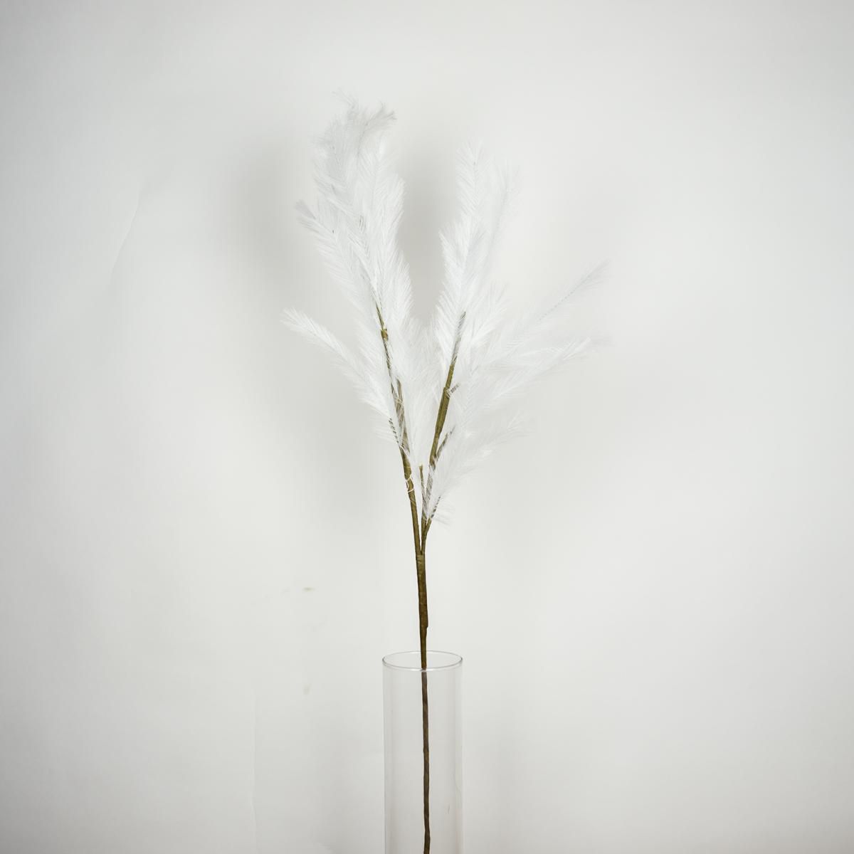 PIUME STOFFA H.108 CM BIANCO