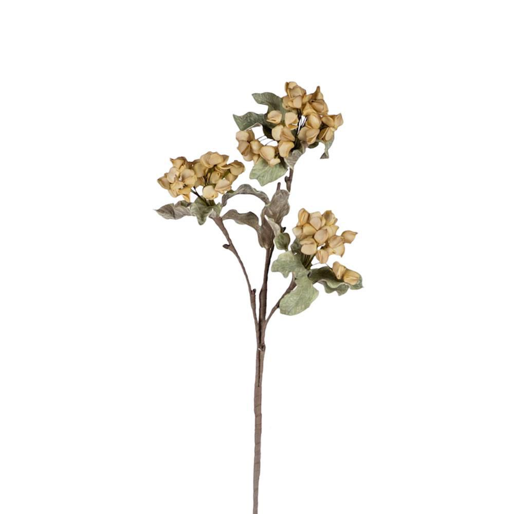 HYDRANGEA POLYFOAM RAMOC/3 FIORI CM.90 MARRONE HYDRANGEA POLYFOAM RAMOC/3 FIORI CM.90 MARRONE