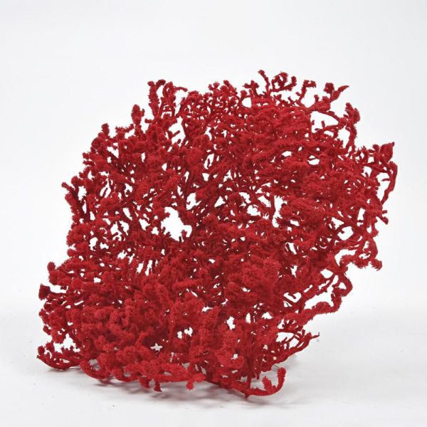 CORALLO FLOCCATO 33X18 CM ROSSO CORALLO FLOCCATO 33X18 CM ROSSO