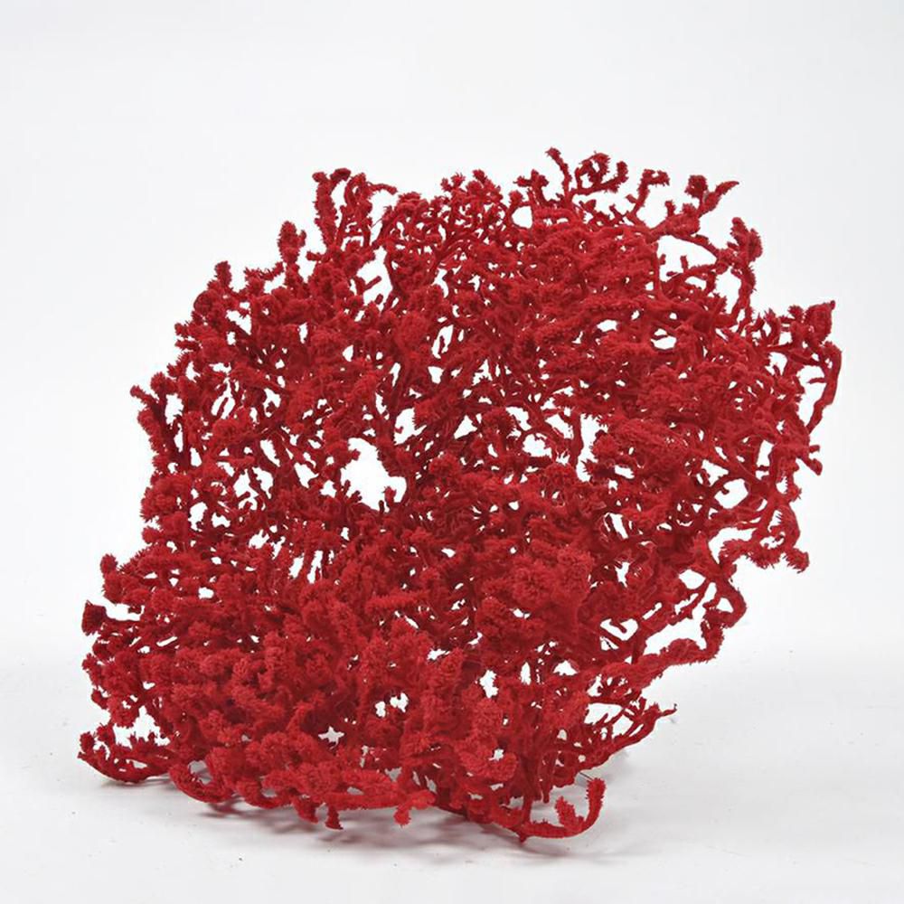 CORALLO FLOCCATO 33X18 CM ROSSO CORALLO FLOCCATO 33X18 CM ROSSO