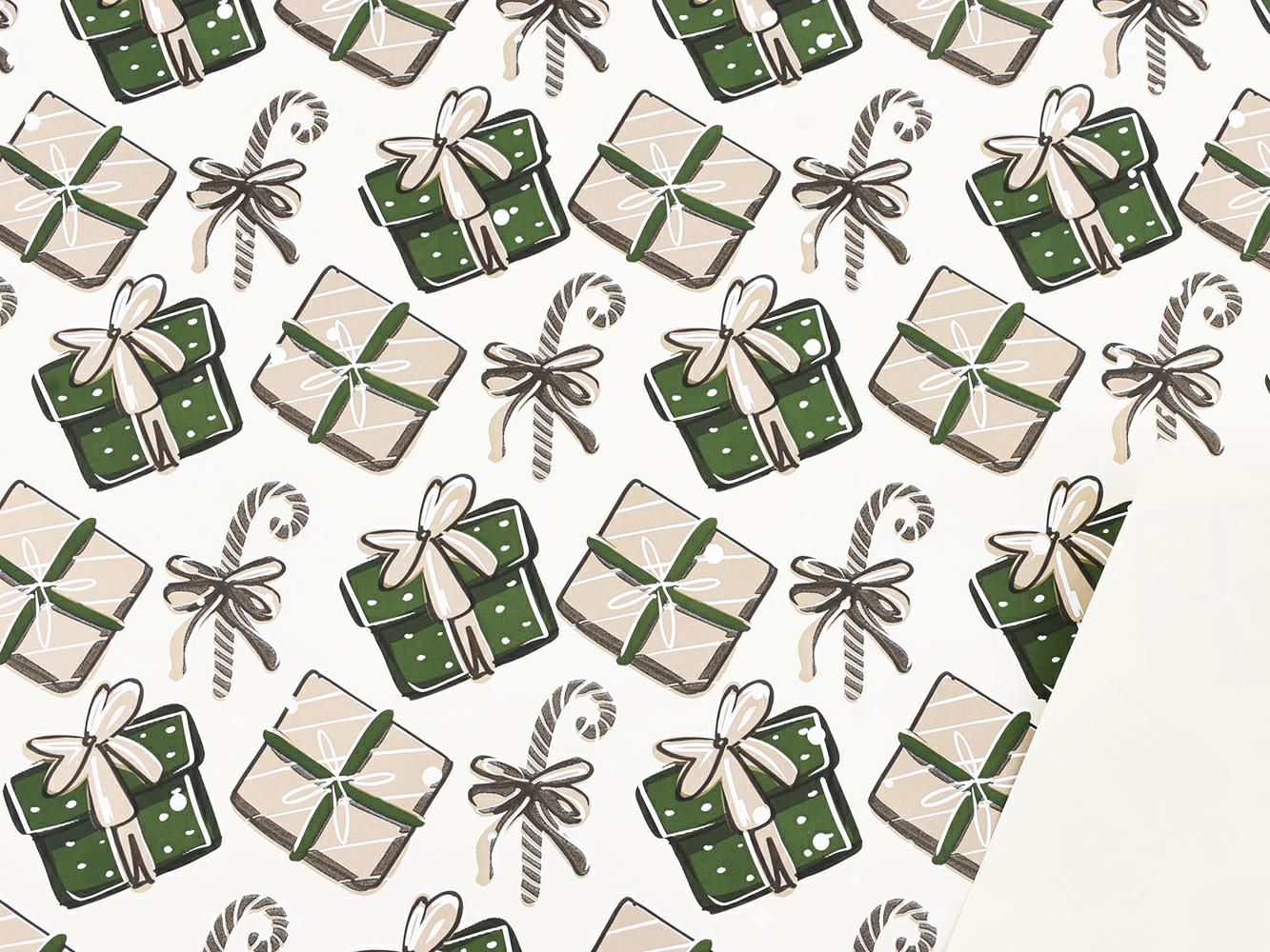 BOBINA PPL -CADEAUX- CM100X25 MT PANNA/VERDE