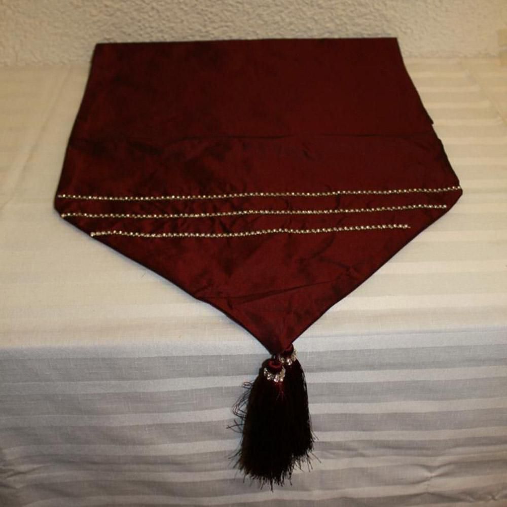 RUNNER-DIAM.-40X150CM. BURGUNDY RUNNER-DIAM.-40X150CM. BURGUNDY