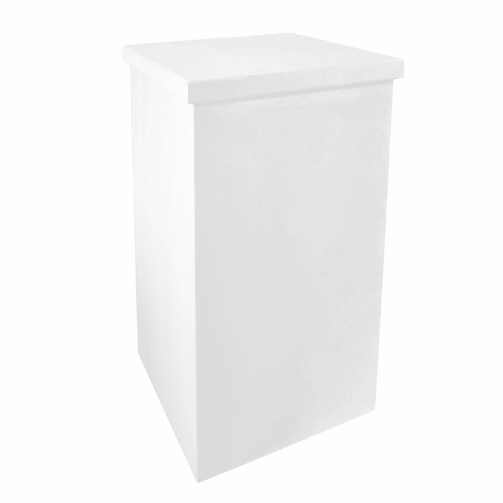 COLONNA LEGNO 30X30 CM H.70 CM BIANCO COLONNA LEGNO 30X30 CM H.70 CM BIANCO