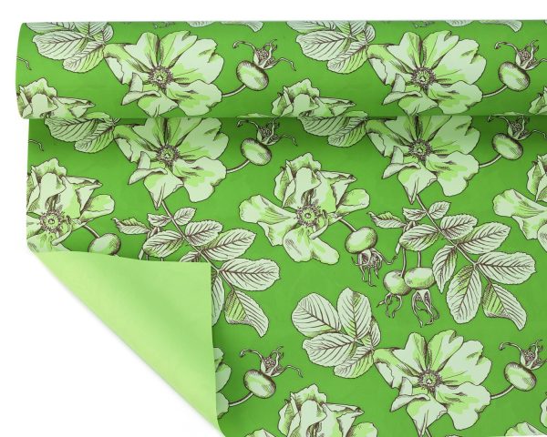 BOBINA PPL -MAGNOLIA- CM 100X25 MT 40MY VERDE SALVIA-30 BOBINA PPL -MAGNOLIA- CM 100X25 MT 40MY VERDE SALVIA-30