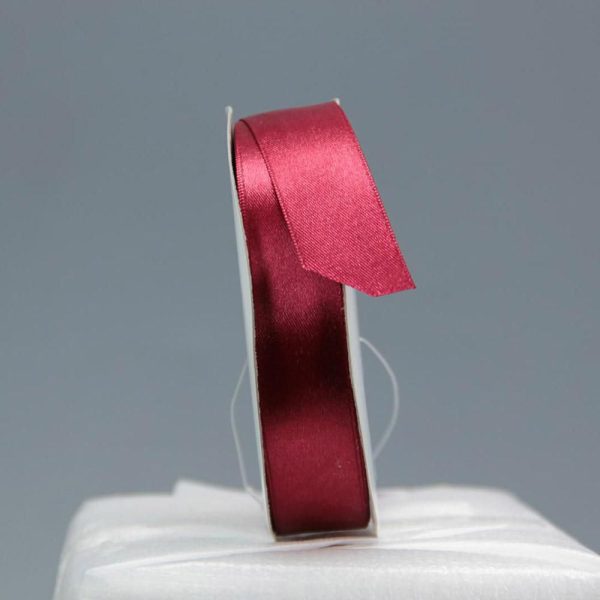 NASTRO DOPPIO RASO 25MM50MT BURGUNDY NASTRO DOPPIO RASO 25MM50MT BURGUNDY