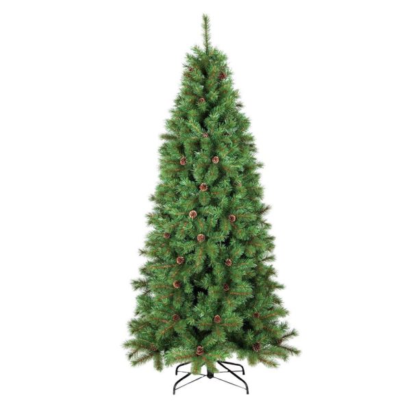 ALBERO NATALE MINNESOTAH.240 D.139 CM TIPS 1604 VERDE ALBERO NATALE MINNESOTAH.240 D.139 CM TIPS 1604 VERDE