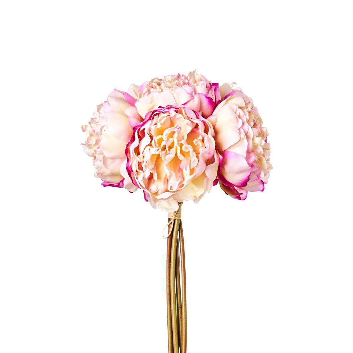 PEONIA BOUQUET 6F CM.38LAVANDA