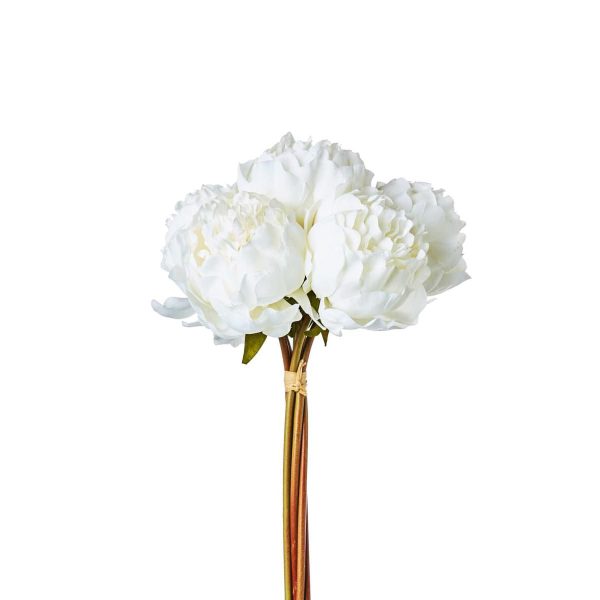 PEONIA BOUQUET 6F CM.38BIANCO PEONIA BOUQUET 6F CM.38BIANCO