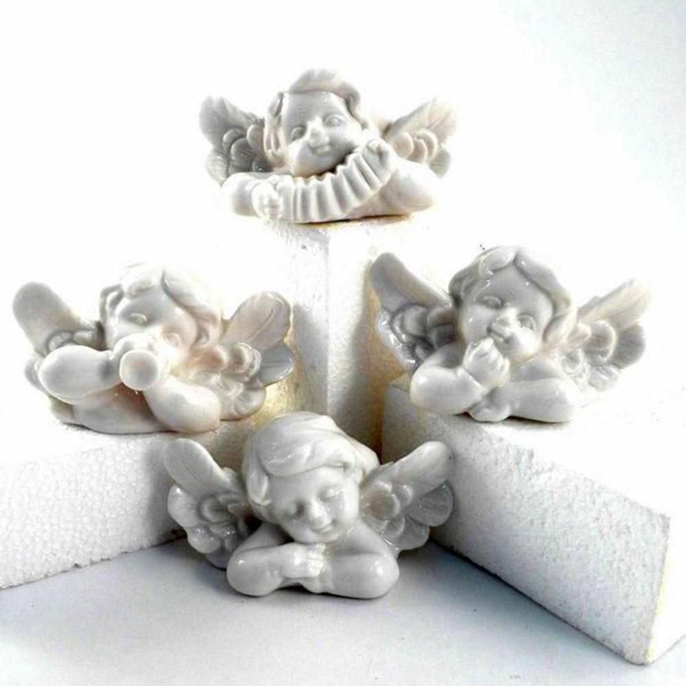 ANGIOLETTO CERAMICA PZ.4 H.5 CM ASS. BIANCO ANGIOLETTO CERAMICA PZ.4 H.5 CM ASS. BIANCO