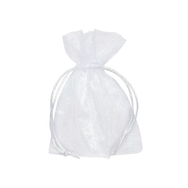 SACCHETTO ORGANZA PZ.1012X9 CM BIANCO SACCHETTO ORGANZA PZ.1012X9 CM BIANCO