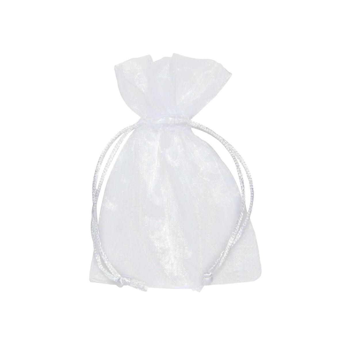 SACCHETTO ORGANZA PZ.1012X9 CM BIANCO SACCHETTO ORGANZA PZ.1012X9 CM BIANCO