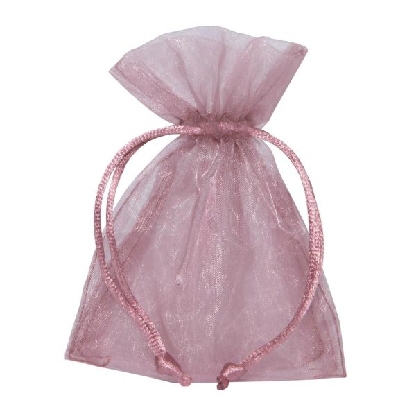 SACCHETTO ORGANZA PZ.1012X9 CM ROSA ANTICO SACCHETTO ORGANZA PZ.1012X9 CM ROSA ANTICO