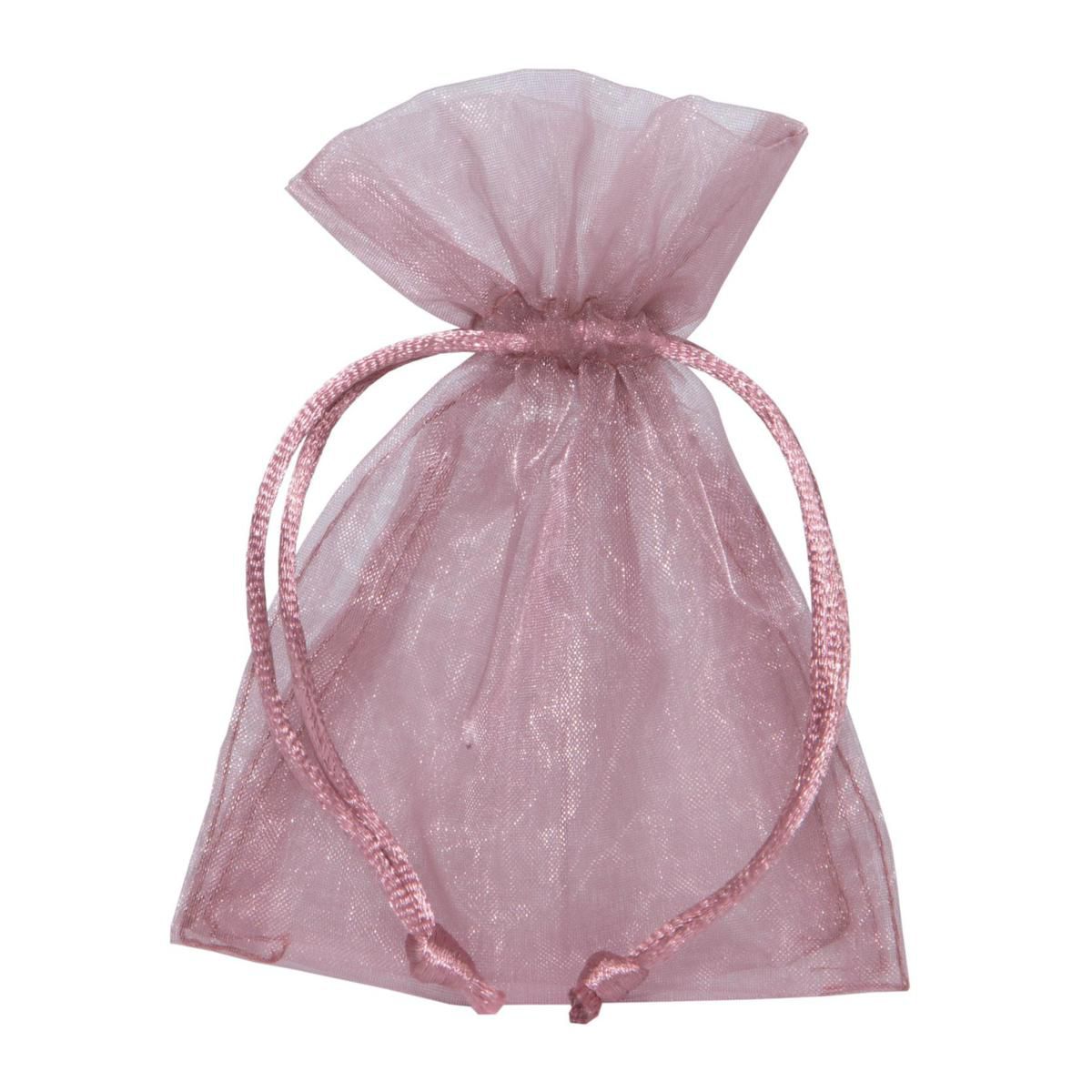 SACCHETTO ORGANZA PZ.1012X9 CM ROSA ANTICO SACCHETTO ORGANZA PZ.1012X9 CM ROSA ANTICO