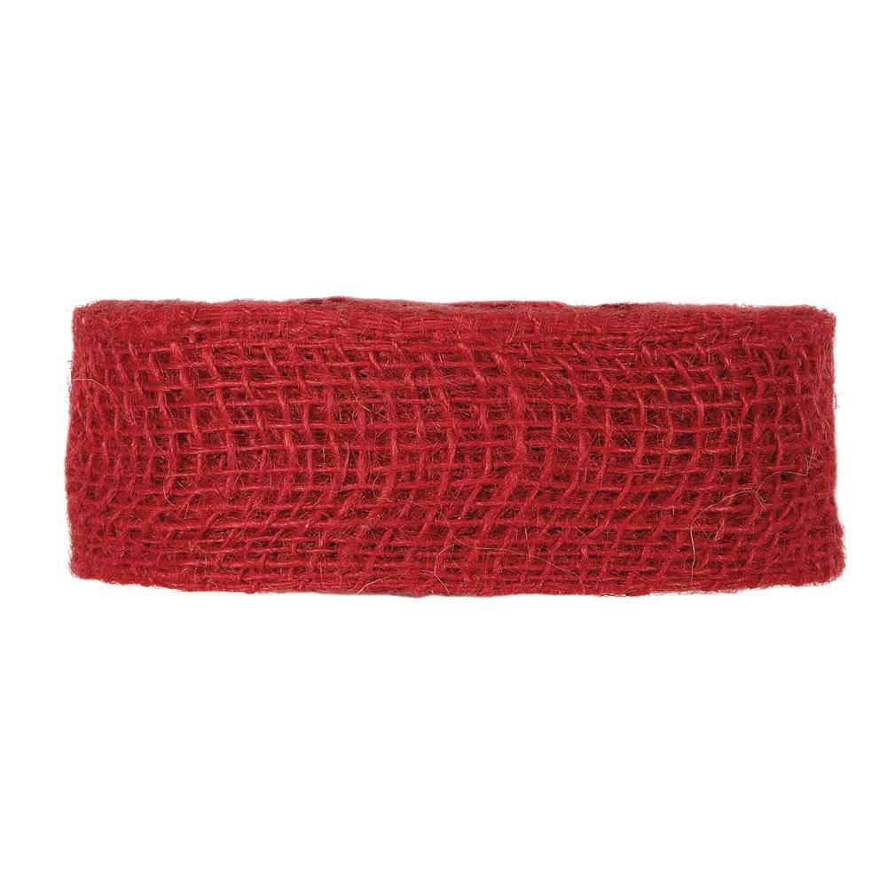 NASTRO JUTA 50MM 20MT ROSSO NASTRO JUTA 50MM 20MT ROSSO