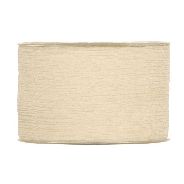 NASTRO VOILE 63MM 20MT -BRIDE- CREMA