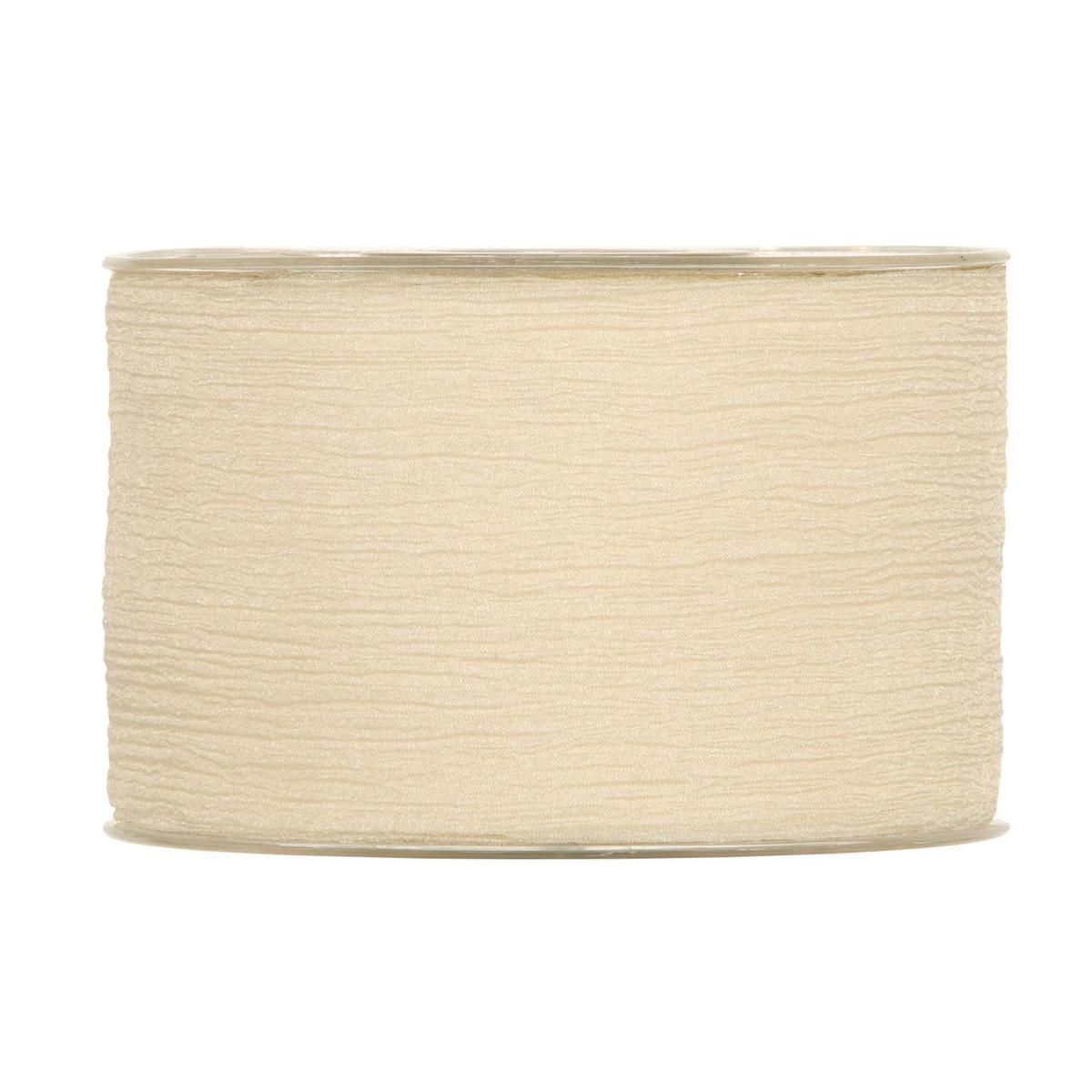 NASTRO VOILE 63MM 20MT -BRIDE- CREMA NASTRO VOILE 63MM 20MT -BRIDE- CREMA