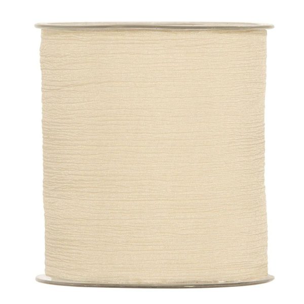 NASTRO VOILE 100MM 20MT-BRIDE- CREMA NASTRO VOILE 100MM 20MT-BRIDE- CREMA