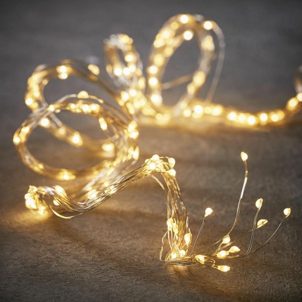 FASCIO 125 MICROLED 100CM L.CALDA/F.METALLICO ARGENTO ESTERNO FASCIO 125 MICROLED 100CM L.CALDA/F.METALLICO ARGENTO ESTERNO