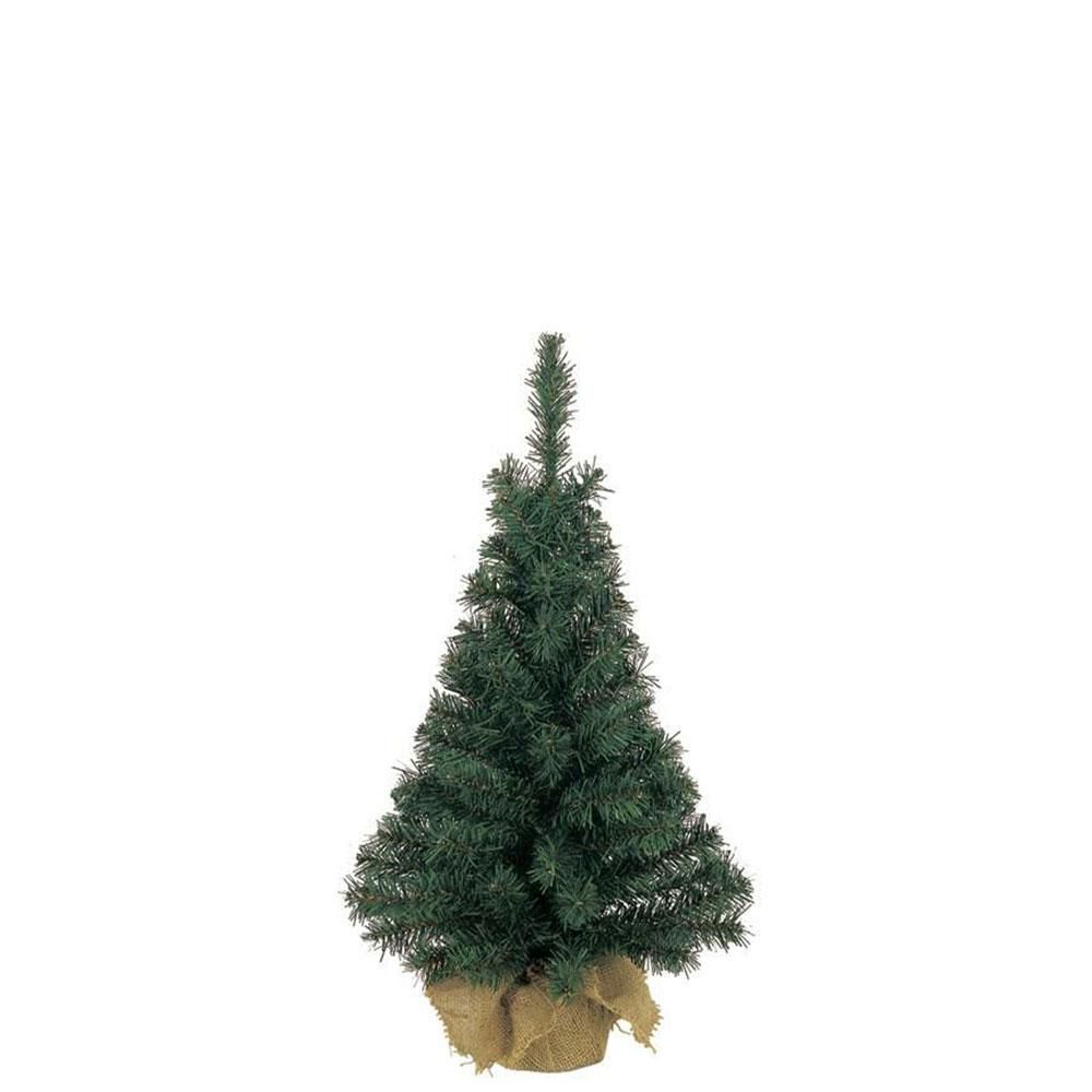 ALBERO NATALE MINI C/SACCO JUTA H.60 CM VERDE ALBERO NATALE MINI C/SACCO JUTA H.60 CM VERDE