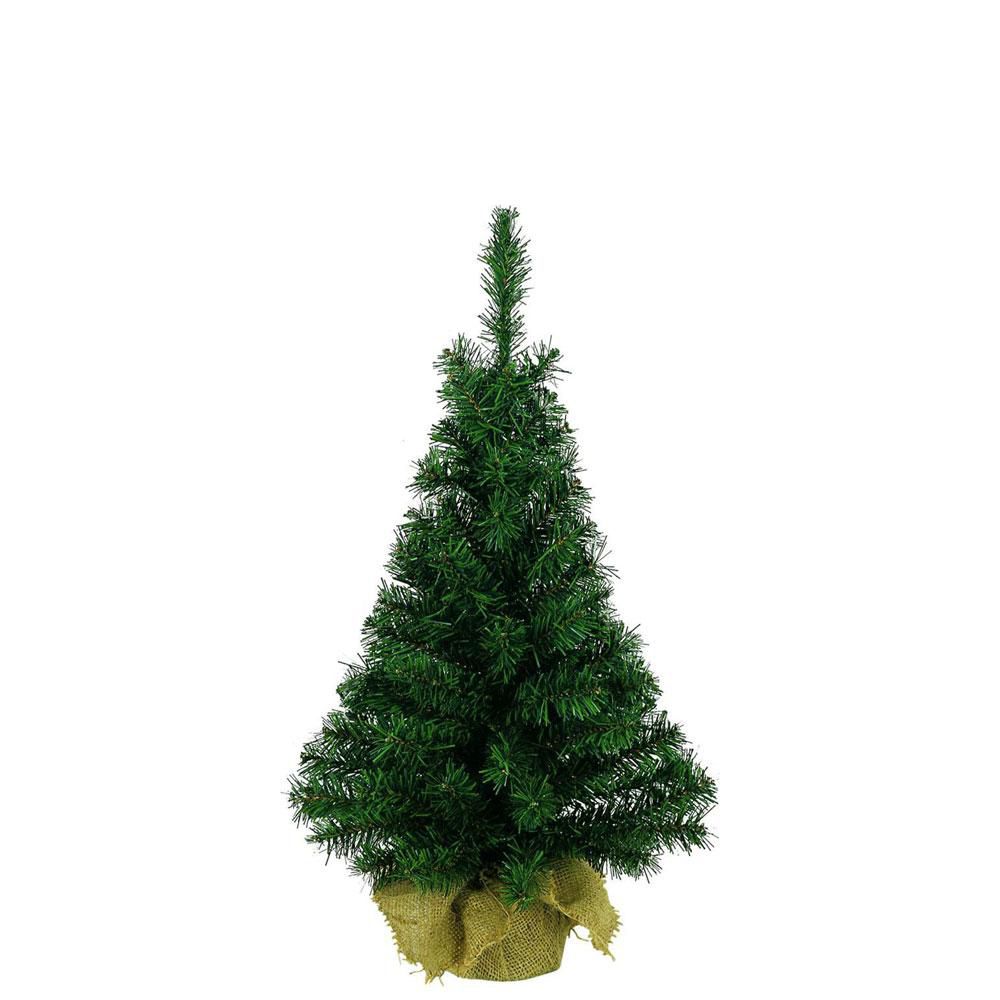 ALBERO NATALE MINI C/SACCO JUTA H.75 CM VERDE ALBERO NATALE MINI C/SACCO JUTA H.75 CM VERDE