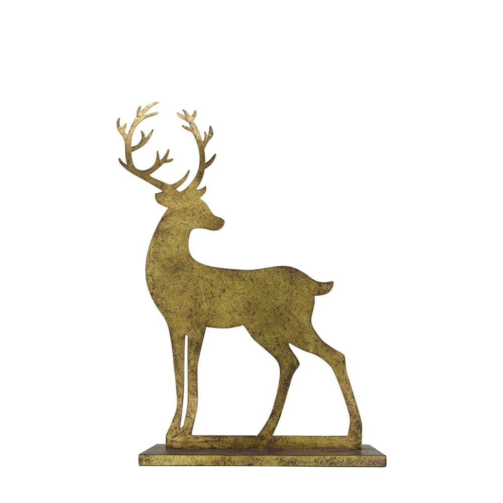 RENNA METALLO 54X15,5 CM H.76,2 CM ORO