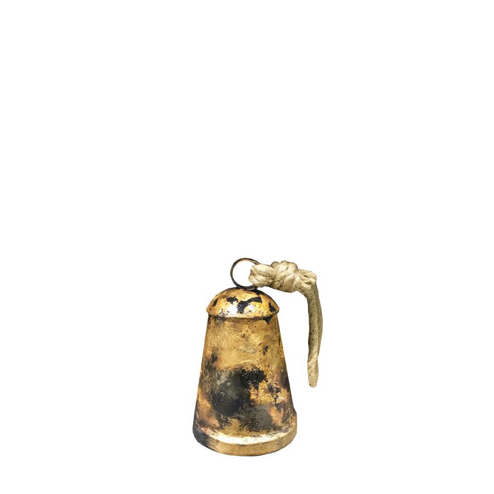 CAMPANA METALLO DM 8,5 CM H. 12,5 CM ORO