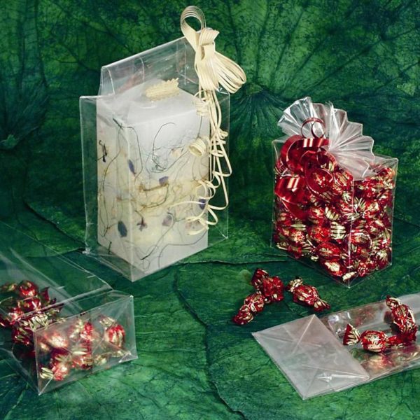 BUSTE PPL QUADRO TRASPARENTE 8X24+4 CM CONF.PZ.100 BUSTE PPL QUADRO TRASPARENTE 8X24+4 CM CONF.PZ.100