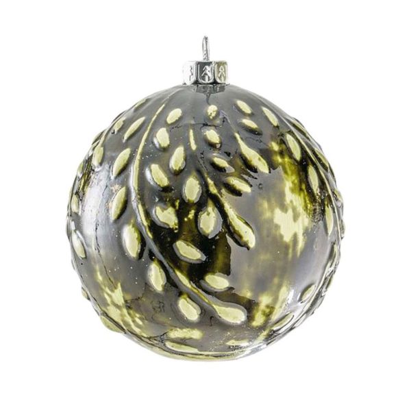 SFERA VETRO MM.100 LAVORATA VERDE SFERA VETRO MM.100 LAVORATA VERDE