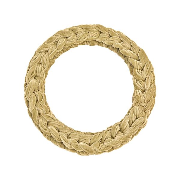 CORONA VELLUTO D.48 CM VERDE CHIARO CORONA VELLUTO D.48 CM VERDE CHIARO