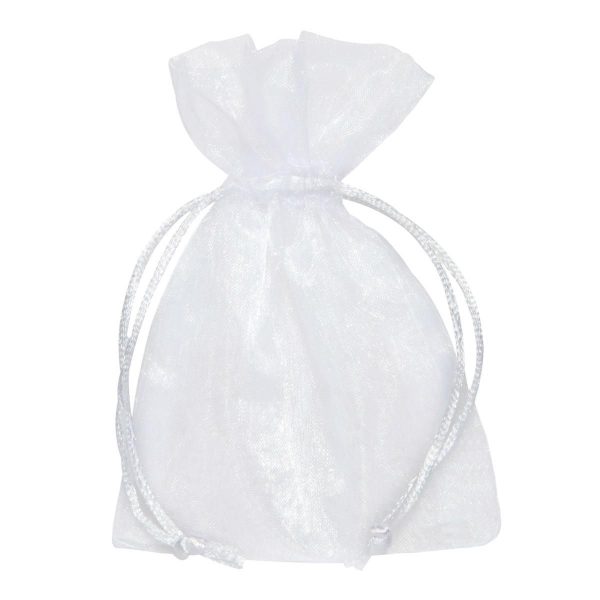 SACCHETTO ORGANZA PZ.1012X17 CM BIANCO SACCHETTO ORGANZA PZ.1012X17 CM BIANCO