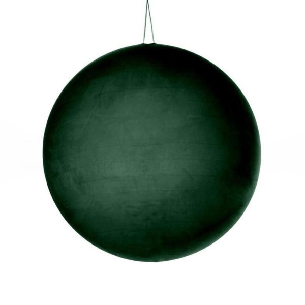 SFERA GONFIATA RICOPERTA VELLUTO D.60 CM VERDE SFERA GONFIATA RICOPERTA VELLUTO D.60 CM VERDE