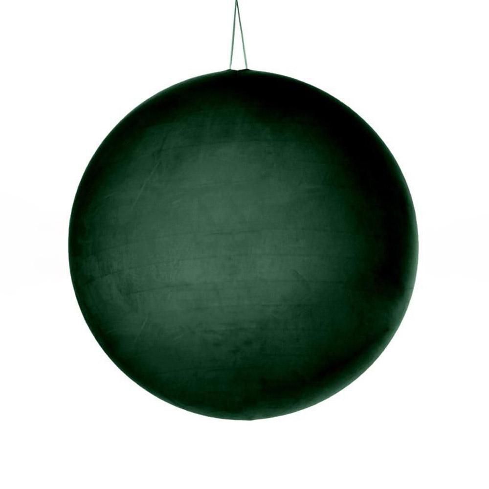 SFERA GONFIATA RICOPERTA VELLUTO D.60 CM VERDE