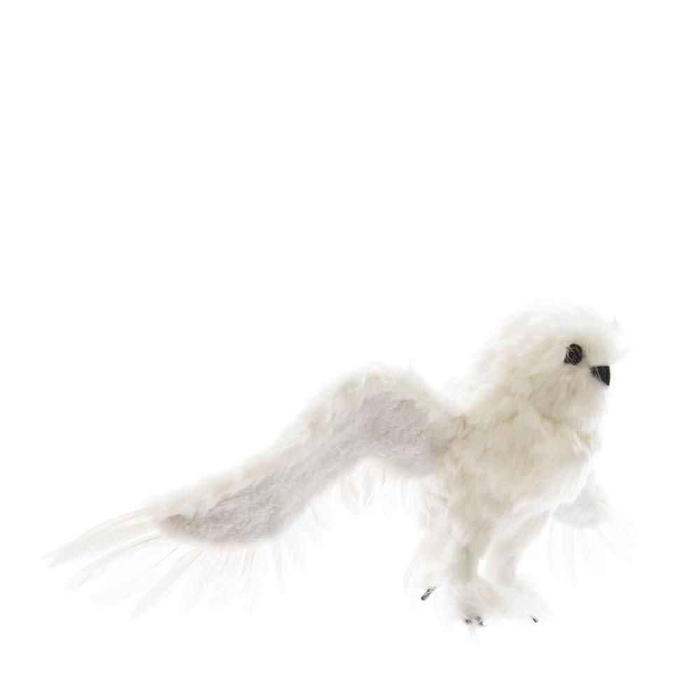 GUFO PIUME 64X24X25 CM -IN VOLO- BIANCO GUFO PIUME 64X24X25 CM -IN VOLO- BIANCO