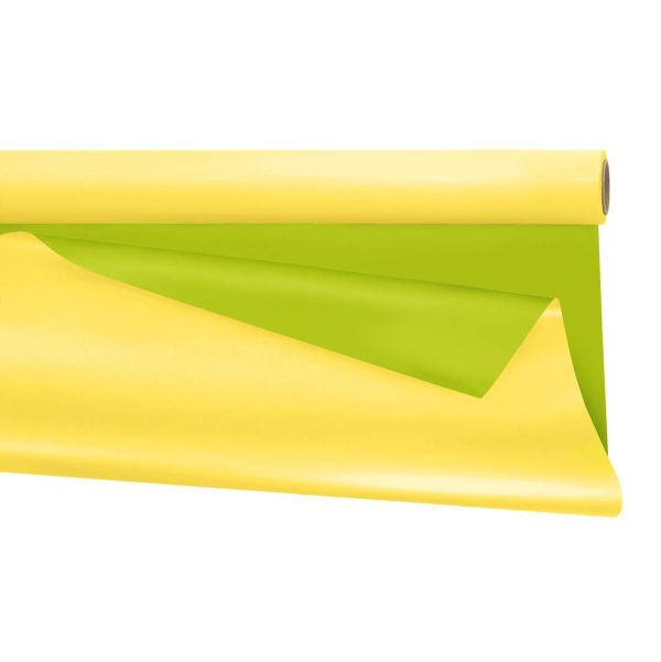 BOBINA PPL BICOLORE -DUOMAT- CM 99X25 MT VERDE/GIALLO