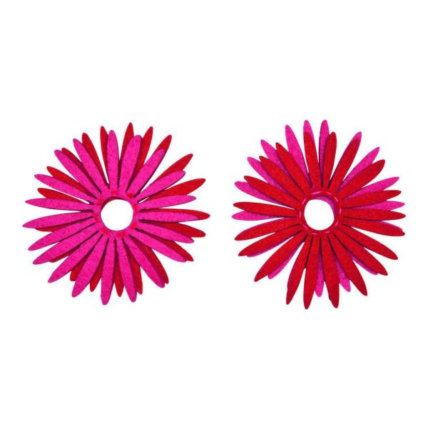 FIORE FILZ PZ6 D.9 ASS.ROSSO/FUCSIA FIORE FILZ PZ6 D.9 ASS.ROSSO/FUCSIA