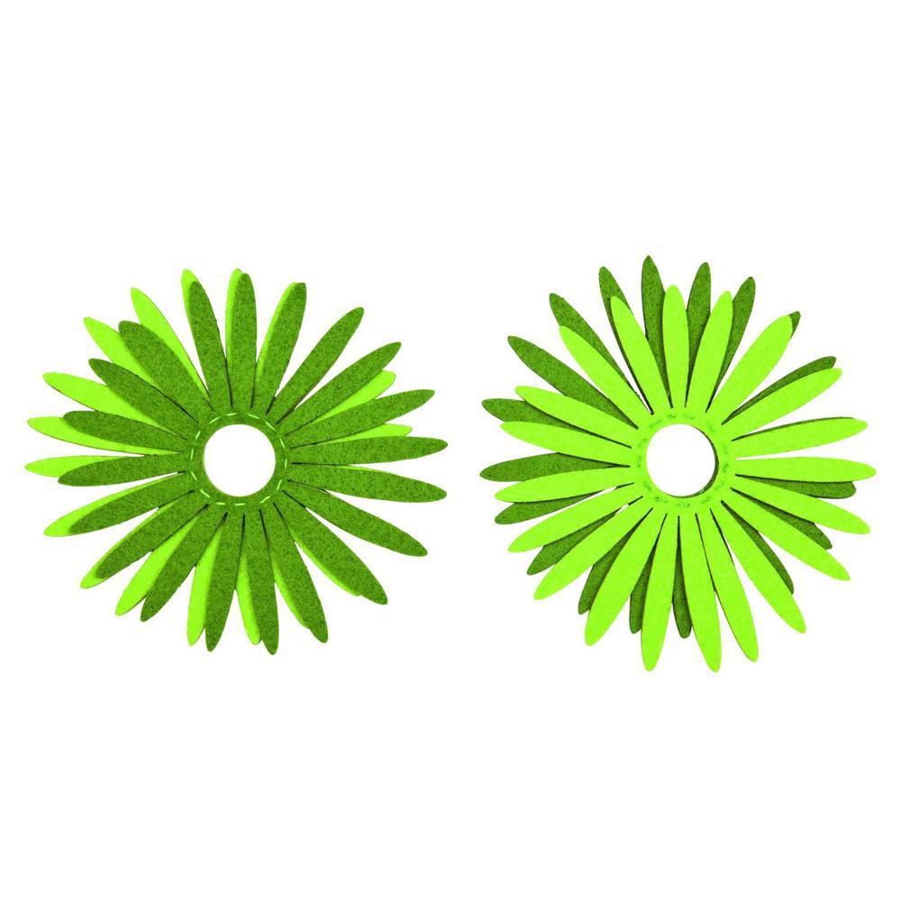 FIORE FILZ PZ4 D.13 ASS. VERDE CHIARO/VERDE SCURO FIORE FILZ PZ4 D.13 ASS. VERDE CHIARO/VERDE SCURO