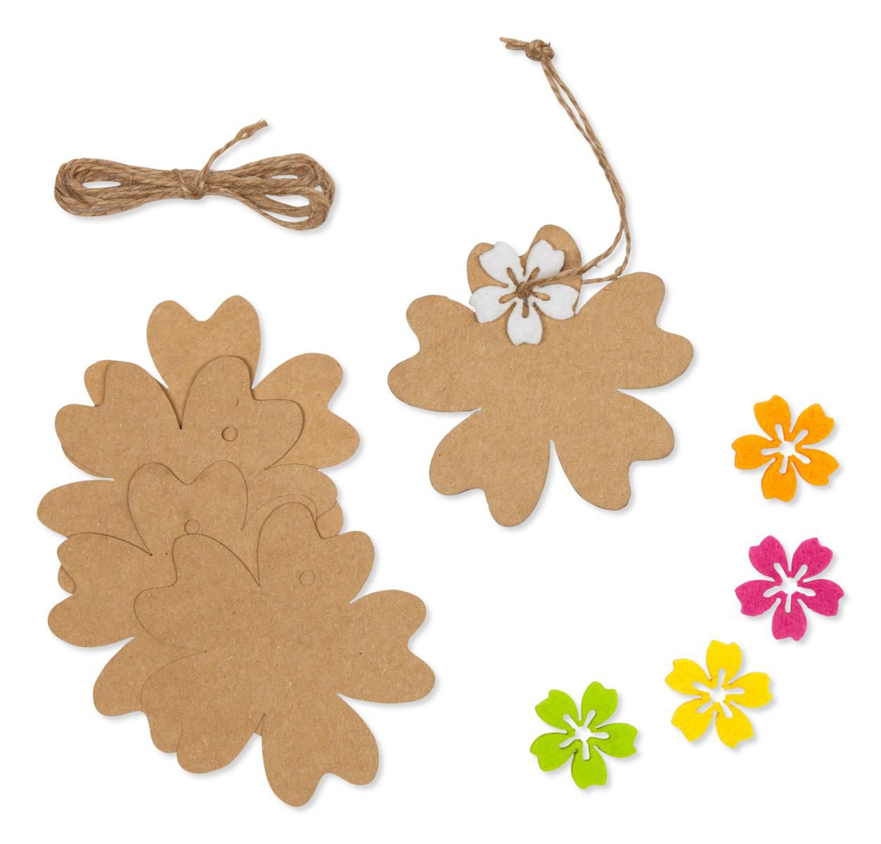 SET 40 FIORELLINI CARTA-BLOSSOM-ASS.NR.2 SET 40 FIORELLINI CARTA-BLOSSOM-ASS.NR.2