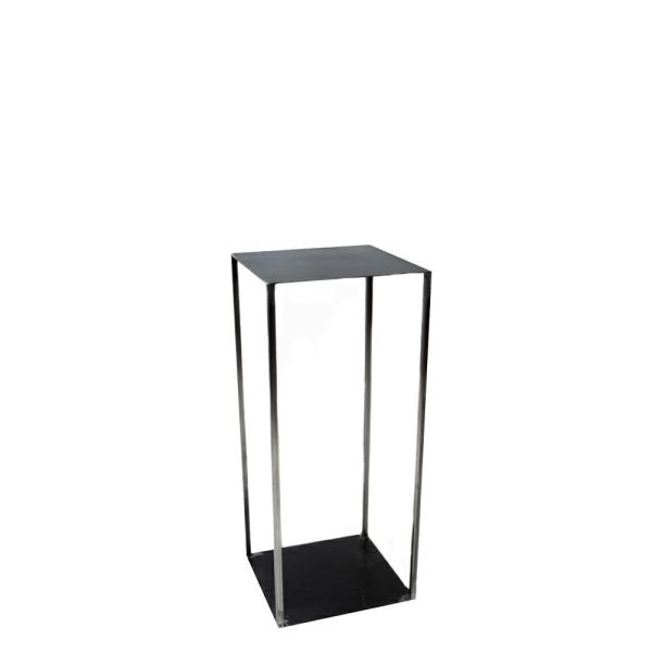 ALZATA FERRO BASE QUADRATA 40X40 CM H.90 CM ANTRACITE ALZATA FERRO BASE QUADRATA 40X40 CM H.90 CM ANTRACITE