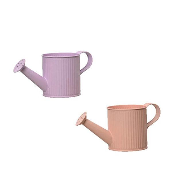 SET 2 ANNAFFIATOI LATTA10X22 CM H.10 CM LILLA/PESCA SET 2 ANNAFFIATOI LATTA10X22 CM H.10 CM LILLA/PESCA