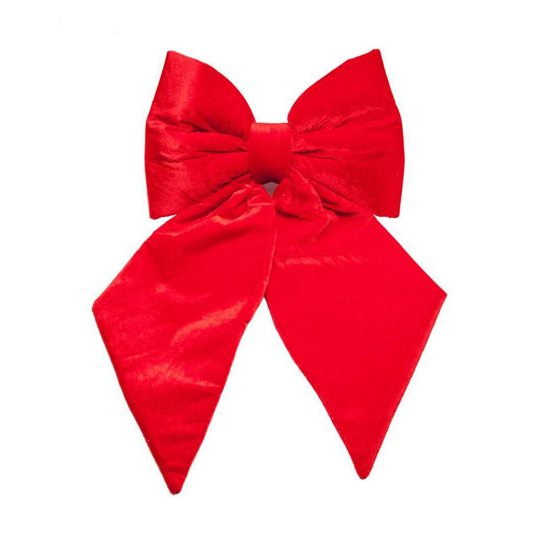 FIOCCO VELLUTO 40X40 CMROSSO