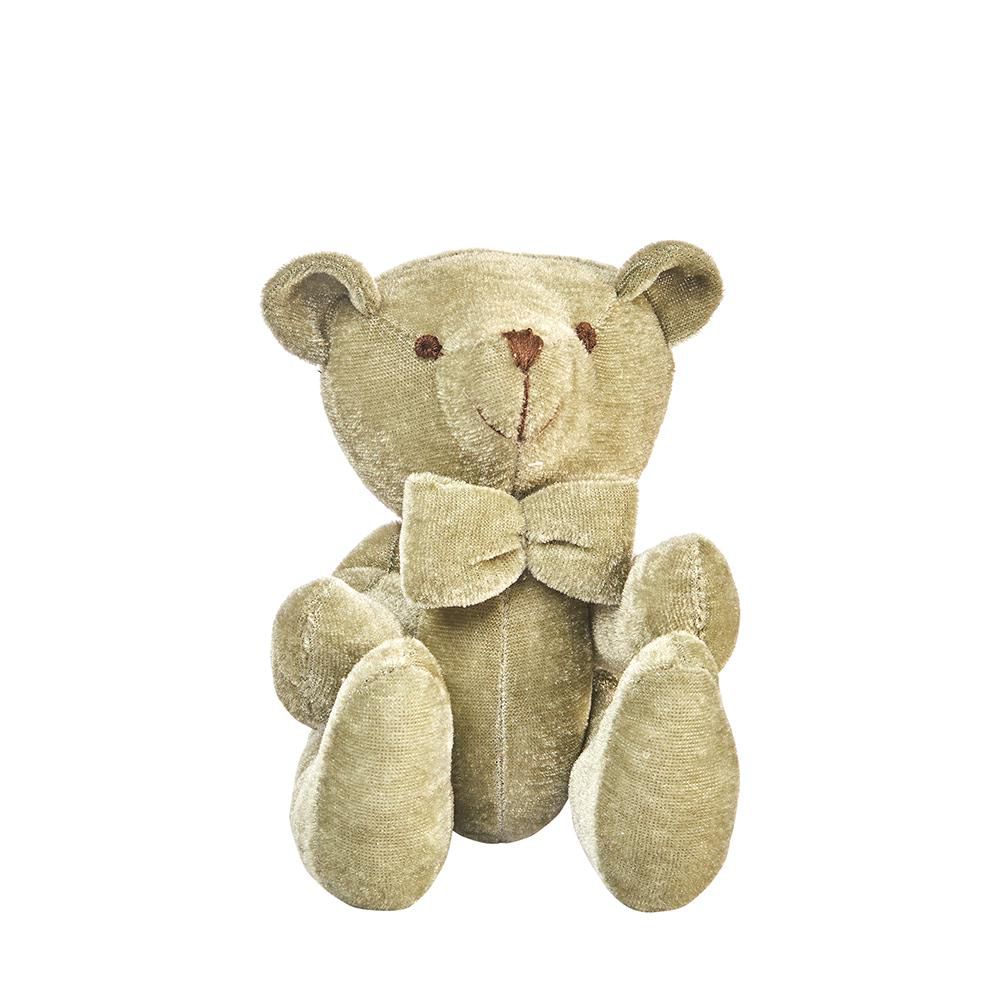 ORSACCHIOTTO VELLUTO H.23 CM VERDE CHIARO