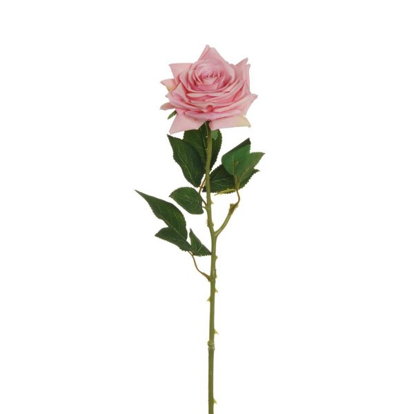 ROSA APERTA 1 FIORE H.64 CM ROSA ROSA APERTA 1 FIORE H.64 CM ROSA