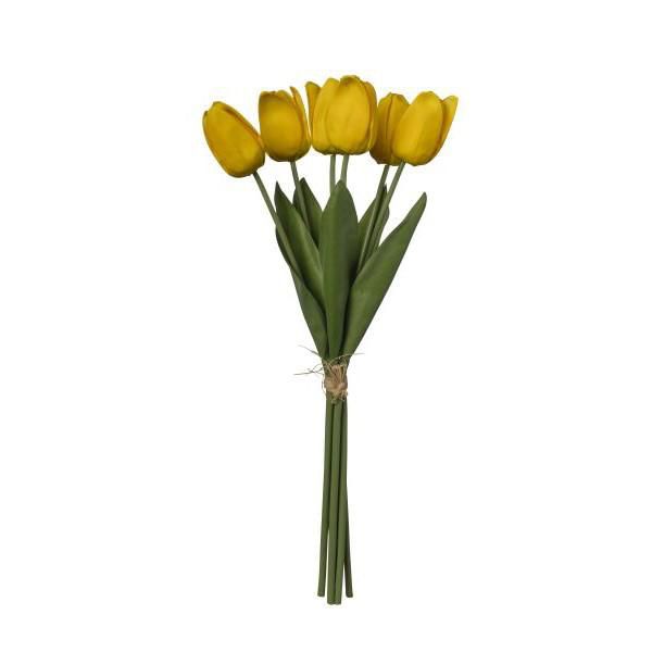 TULIPANO BOUQUET 6F CM.45 GIALLO TULIPANO BOUQUET 6F CM.45 GIALLO