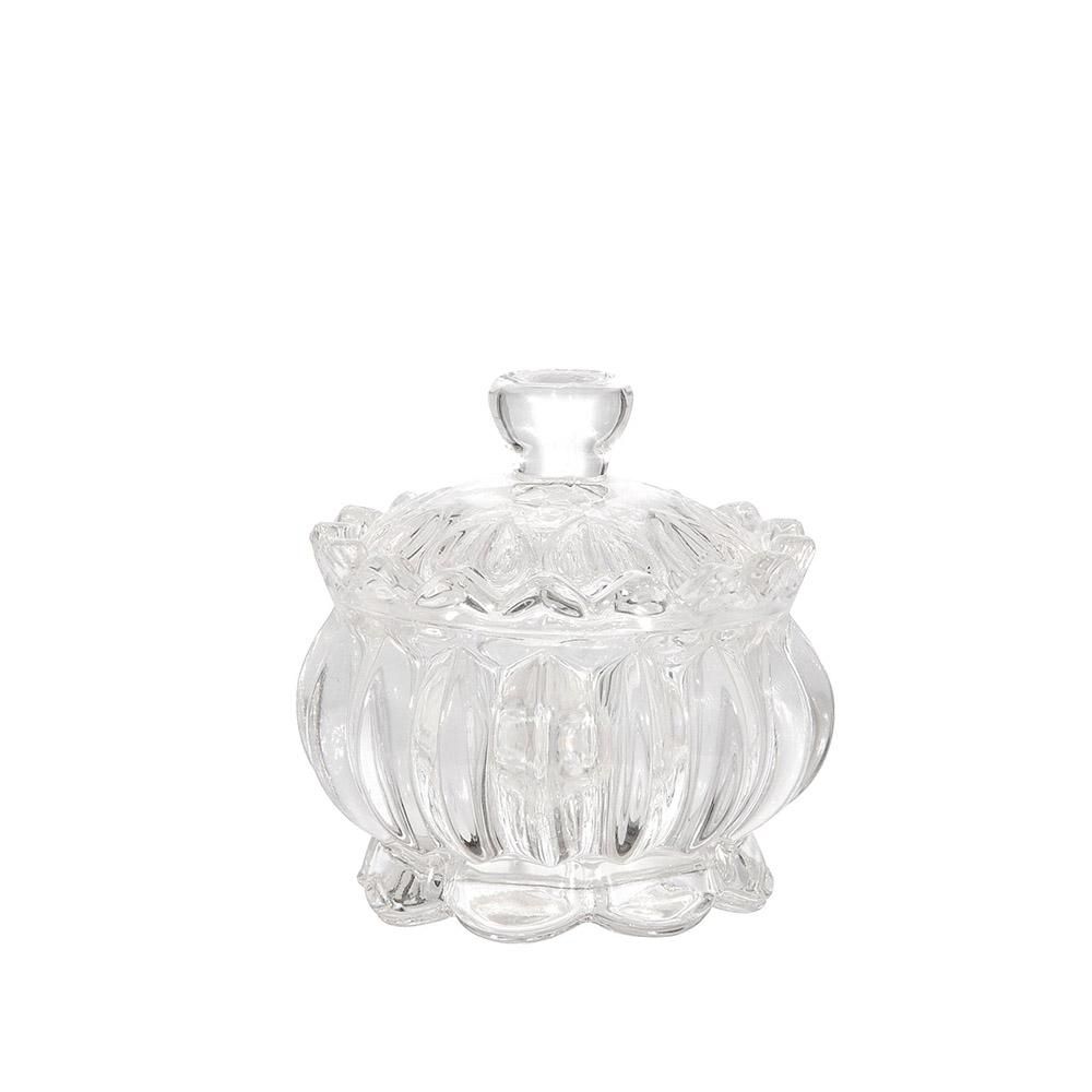 VASETTO VETRO C/TAPPO D.7,5 CM H.7,8 CM -VENEZIA- TRASPARENTE VASETTO VETRO C/TAPPO D.7,5 CM H.7,8 CM -VENEZIA- TRASPARENTE