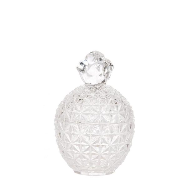 VASETTO VETRO C/TAPPO D.10 CM H.16 CM -ROMA- TRASPARENTE VASETTO VETRO C/TAPPO D.10 CM H.16 CM -ROMA- TRASPARENTE